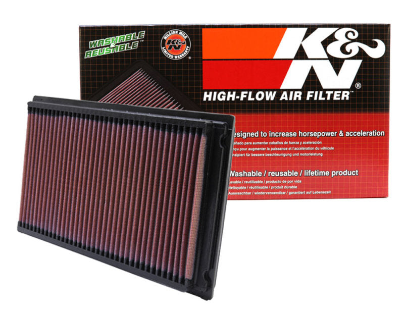 K&N Replacement Air Filter — Fits Nissan/Infiniti 1.8L-3.5L 1981-2008