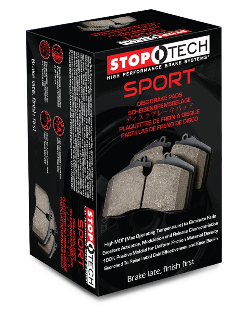 StopTech Performance 08-13 Audi S3 Rear Brake Pads