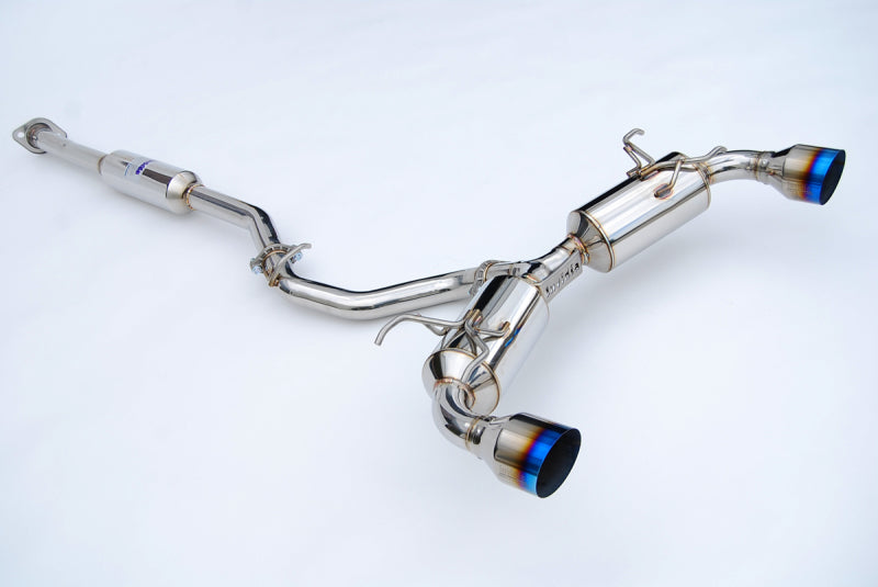 Invidia 12+ Subaru BRZ / Toyota 86 N2 60mm Single Layer Titanium Burnt Tips Cat-Back Exhaust