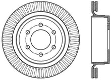 Cargar imagen en el visor de la galería, StopTech 12-19 Ford F-150 (w/Manual Parking Brake) Slotted Sport Brake Rotor