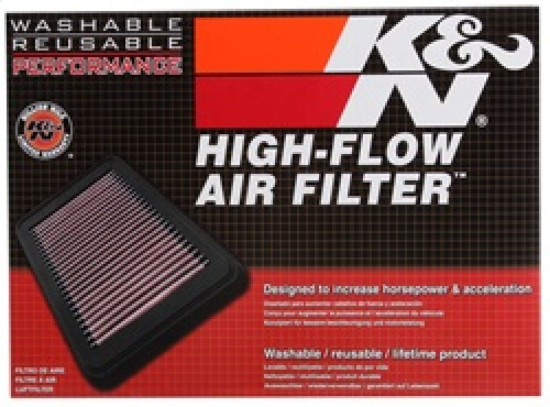 K&N 33-2393 Drop-In Air Filter — Fits Ford S-MAX, Galaxy 1.8L/2.0L DSL