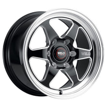 Cargar imagen en el visor de la galería, Weld S156 20x7 Ventura 6 Drag 6x139.7 ET13 BS4.50 Gloss BLK MIL DIA 106.1