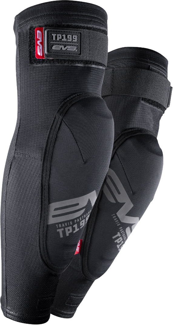 EVS TP199 Elbow Guard Blackout Black - Large/XL