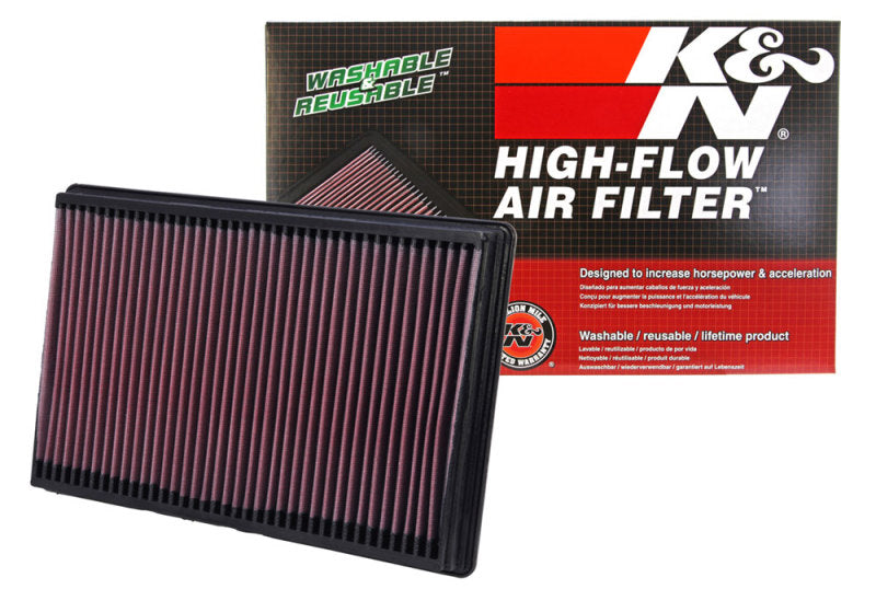 K&N High-Flow Replacement Air Filter — Fits 2002-2010 Dodge Ram 1500/2500/3500