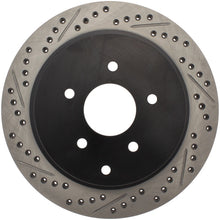 Cargar imagen en el visor de la galería, StopTech Slotted &amp; Drilled Sport Brake Rotor