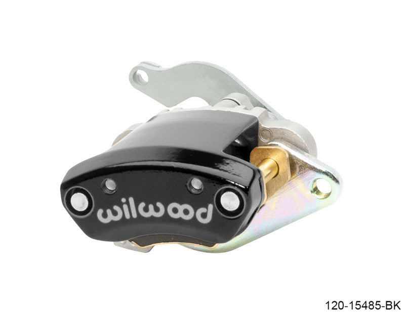 Wilwood MC4 Mechanical Caliper - Black 1.19in Piston Left Hand — Wilwood