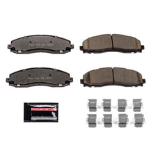 Cargar imagen en el visor de la galería, Pastillas de freno traseras Z36 para camioneta y remolque Power Stop 13-19 Ford F-250 Super Duty con herrajes