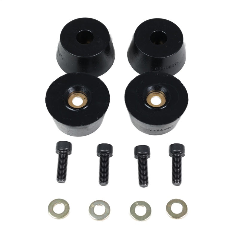 Energy Suspension 96-02 Toyota 4Runner Front Bump Stop Set - Black