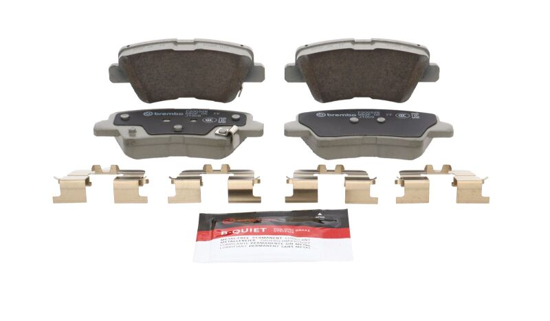Brembo OE 2017 Hyundai Elantra/18-22 Ioniq/18-19 Sonata/16-17 Veloster Ceramic Brake Pad - Rear