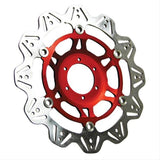 EBC 20-23 Aprilia RS 660 8V ABS Front Left/Right Vee Floating Red Rotor