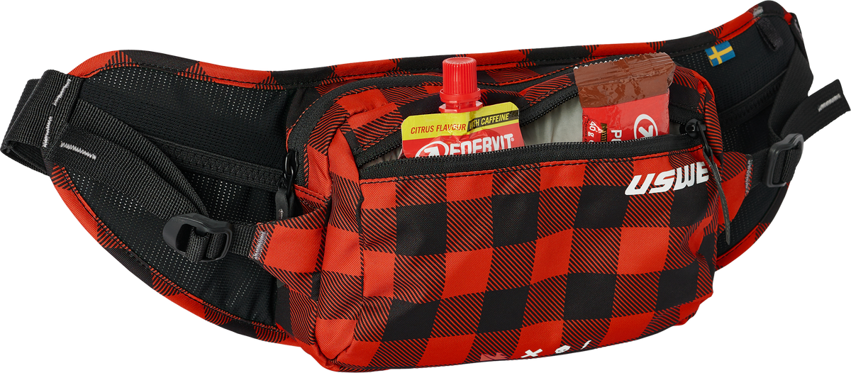 USWE Waist 2L HIP Pack Flannel RED (PACK ONLY) (5202083048)