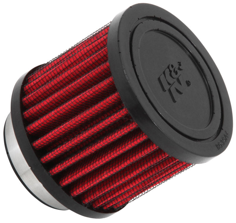 K&N 62-1470 Crankcase Vent Filter - 1.75in Flange ID x 3in OD x 2.5in H Rubber Top
