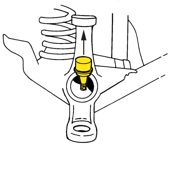 MOOG 11-23 Ram 2500 Front Upper Ball Joint