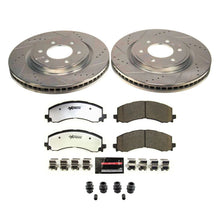 Cargar imagen en el visor de la galería, Power Stop 2022 Lincoln Navigator Front Z36 Truck &amp; Tow Brake Kit