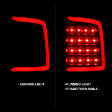 Cargar imagen en el visor de la galería, ANZO 2009-2018 Dodge Ram 1500 LED Taillight Plank Style Black w/Smoke Lens