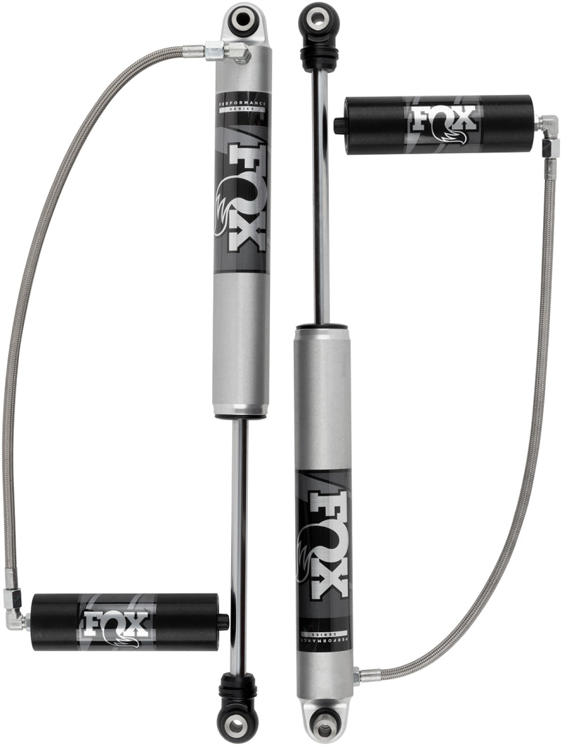 FOX 2.0 Performance Series Remote Reservoir Front Shock 4.5-6in Lift — Fits 2020-2024 Jeep JT Gladiator