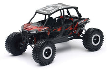 Load image into Gallery viewer, New Ray Toys Polaris RZR XP4 Rock Crawler (Titanium Metallic)/ Scale - 1:18