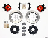 Wilwood Combination Parking Brake Rear Kit 11.75in Red Mini Cooper (Requires 17in Wheels)