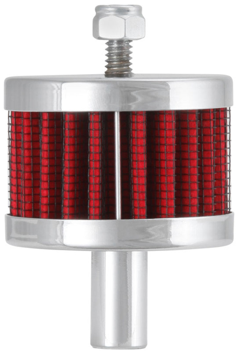 K&N 62-1100 Crankcase Vent Filter - 0.5in Vent x 2in OD x 1.5in H