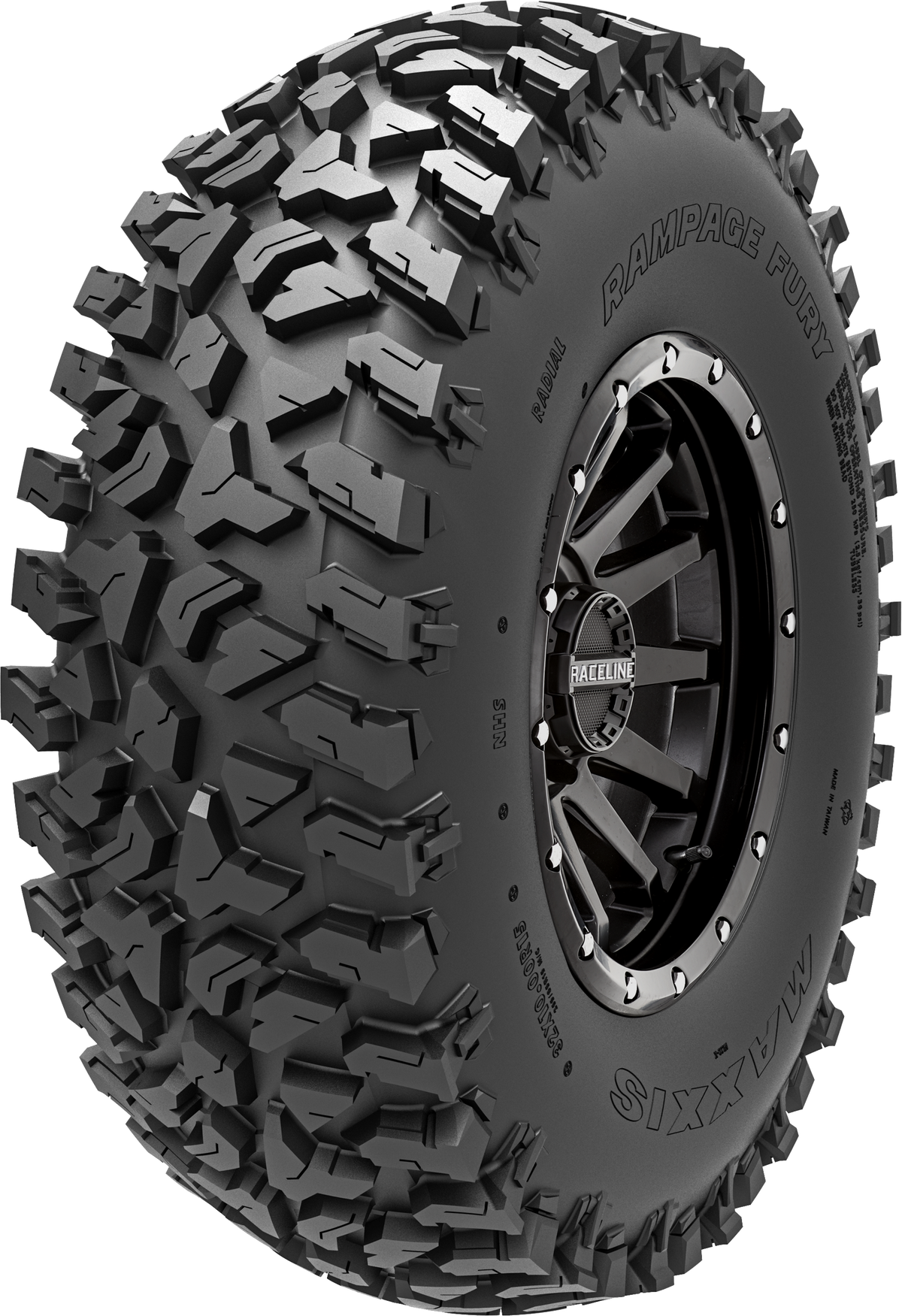 Maxxis Tire Rampage Fury 32X10R15 8PR (TM00259300)