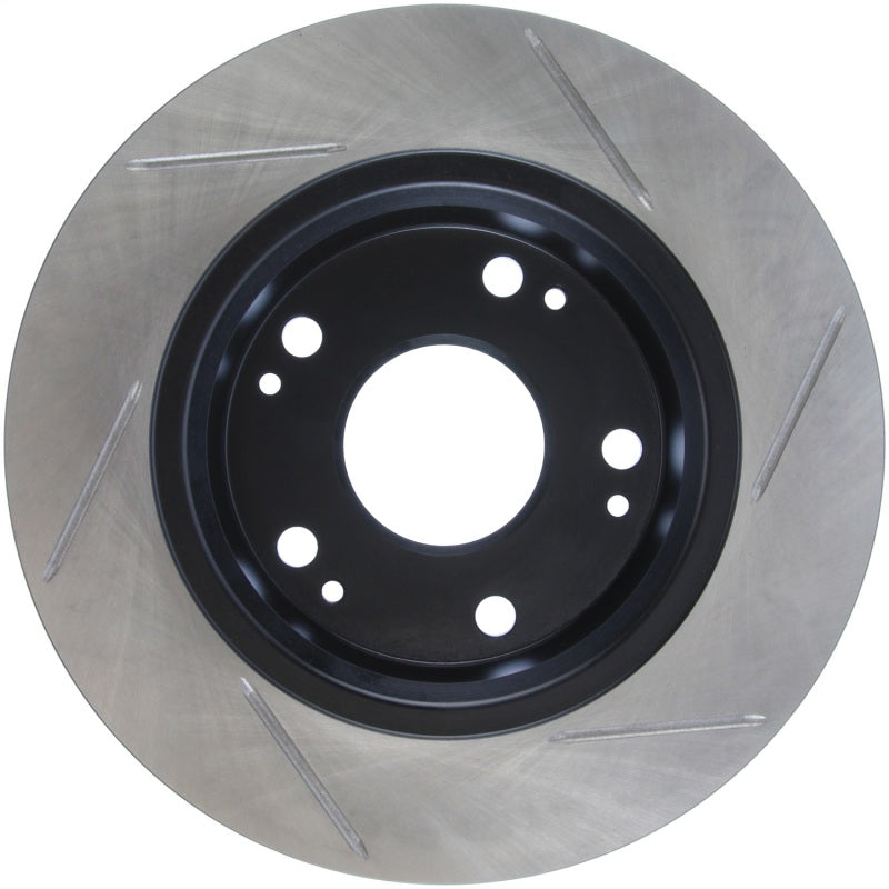 StopTech Power Slot Slotted Rear Rotor — Fits 04-08 Acura TSX, 03-07 Honda Accord V6
