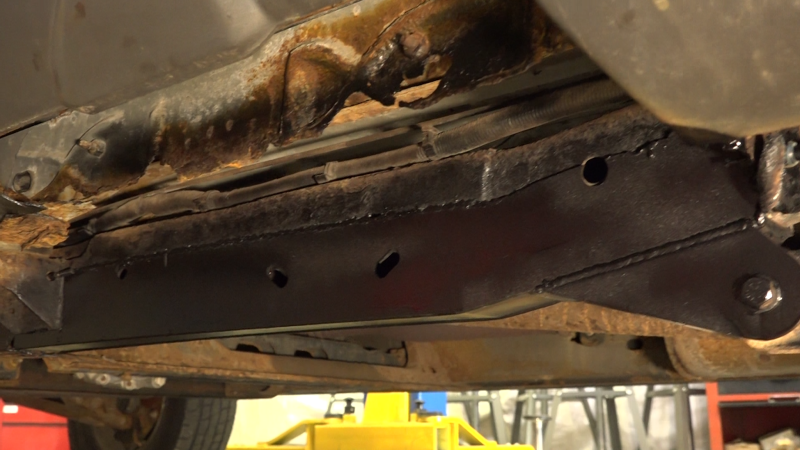 Rust Buster Center Frame Repair Kit - Left — Fits Avalanche/Suburban/Yukon