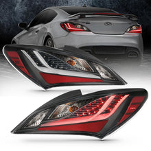 Cargar imagen en el visor de la galería, ANZO 10-13 Hyundai Genesis 2DR LED Taillights Smoke