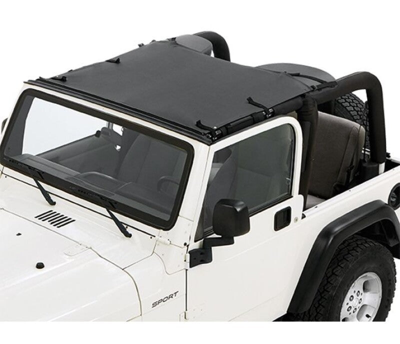 Bestop Sun Targa Bikini Soft Top - Black Diamond