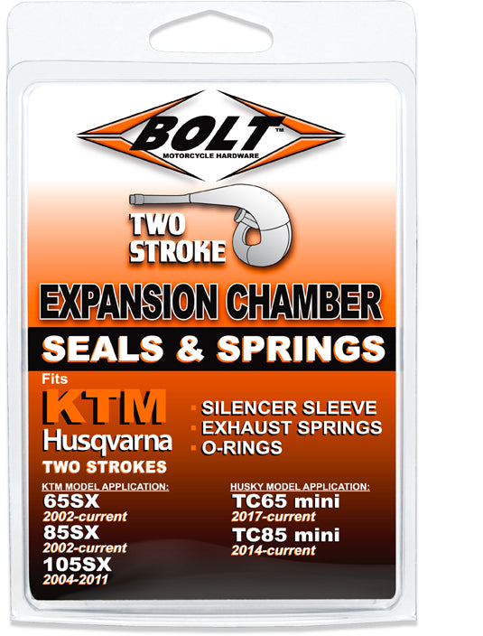 BOLT 2-Stroke O-Ring Spring and Coupler KIT (EU.EX.65-85CC)