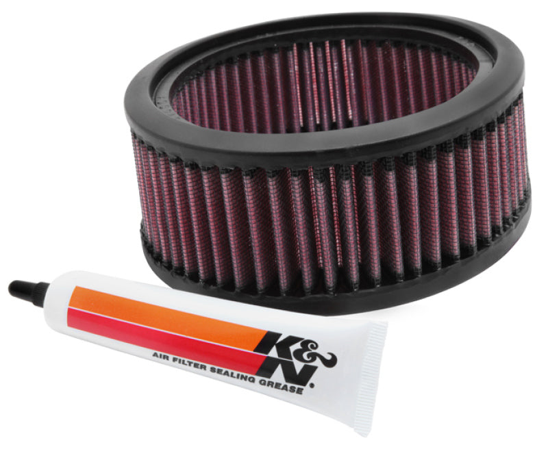 K&N Custom Round Air Filter 4.625in ID / 6in OD / 2.5in Height — Universal Fit