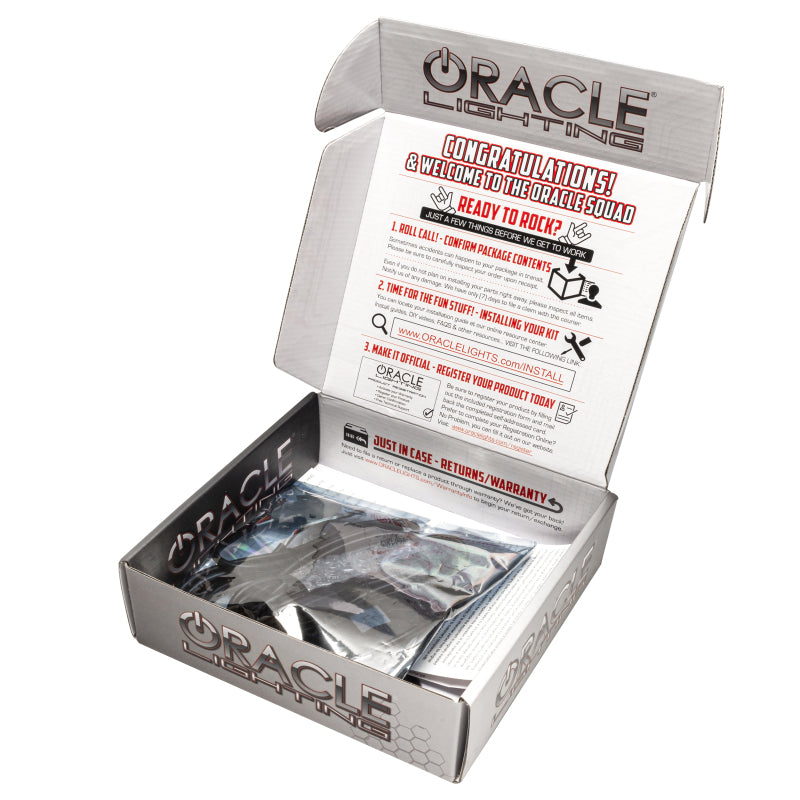 Oracle 04-07 Nissan Titan LED Headlight Halo Kit - Red
