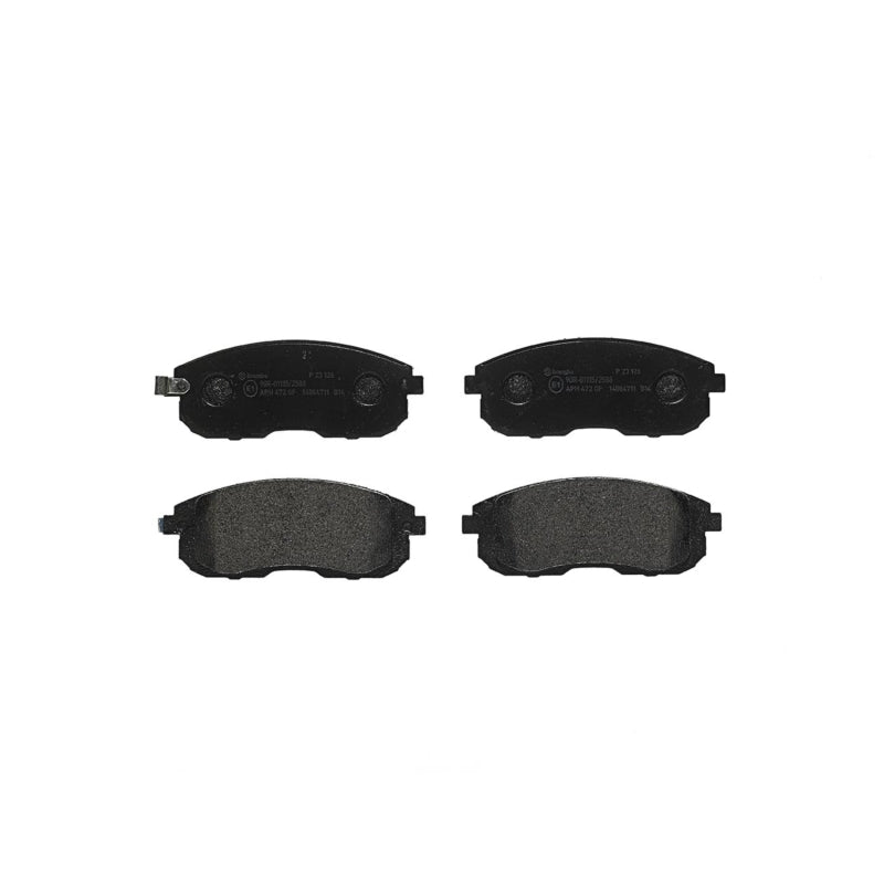 Brembo OE 07-13 Suzuki SX4/2012 SX4 Crossover PRIME Low-Met Brake Pad - Front