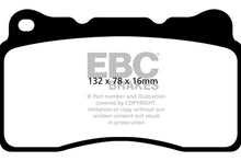 Cargar imagen en el visor de la galería, EBC 2016+ Cadillac CT6 2.0L Turbo Greenstuff Front Brake Pads