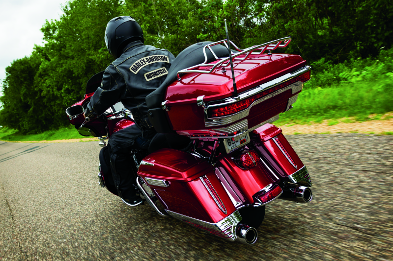 Kuryakyn Tour-Pak Relocator Black — Fits 14-Up Harley-Davidson Touring Models