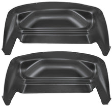 Cargar imagen en el visor de la galería, Protectores de huecos de rueda traseros negros Husky Liners para Chevy/GMC Silverado/Sierra 07-13