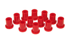 Cargar imagen en el visor de la galería, Prothane Toyota FJ40 4wd Spring &amp; Shackle Bushings - Red