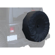 Cargar imagen en el visor de la galería, Rampage 2018-2019 Jeep Wrangler(JL) Sport 2-Door Tire Cover w/Cam Slot 33in -35in - Black