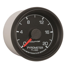 Cargar imagen en el visor de la galería, Autometer Factory Match Ford 52.4mm Full Sweep Electronic 0-2000 Deg F EGT/Pyrometer Gauge