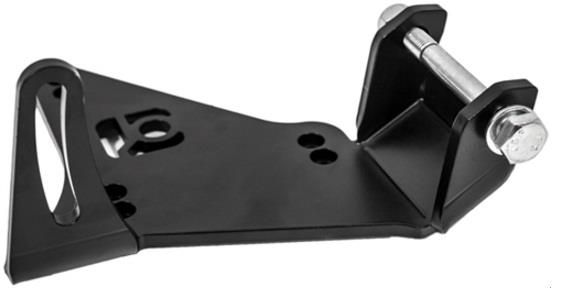 Innovative N/A H-Series Black Steel H22 Alternator Relocation Bracket