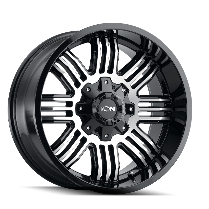 ION Type 144 20x9 / 8x180 BP / 18mm Offset / 124.1mm Hub Black/Machined Wheel