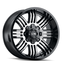 Load image into Gallery viewer, ION Type 144 20x9 / 8x170 BP / 18mm Offset / 125.2mm Hub Black/Machined Wheel