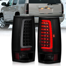 Cargar imagen en el visor de la galería, ANZO 2007-2014 Chevy Tahoe LED Taillight Plank Style Black w/Smoke Lens