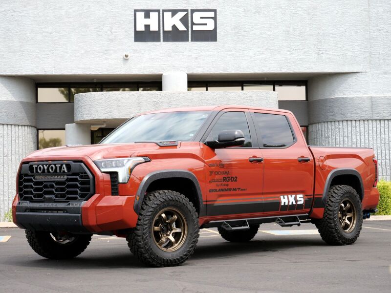 HKS LEGAMAX Trail Master Axle-Back Exhaust System — Fits 2022 Toyota Tundra