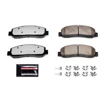 Cargar imagen en el visor de la galería, Pastillas de freno delanteras Z36 para camioneta y remolque Power Stop 05-08 Ford F-250 Super Duty con herrajes