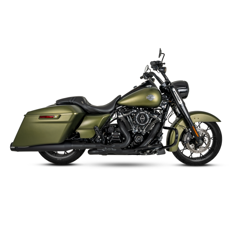 Vance and Hines Blackbird 450 Slip-Ons Black — Fits Harley Davidson Touring 2017-2023