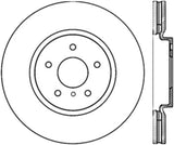 StopTech Power Slot 09 Nissan 370z / 08-09 Infiniti G37 Slotted Front Right CRYO Rotor