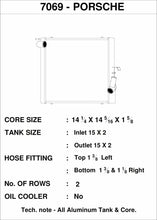 Cargar imagen en el visor de la galería, Radiador izquierdo CSF ​​Porsche 911 Carrera (991.2)/Turbo/GT3/GT3 RS (991)