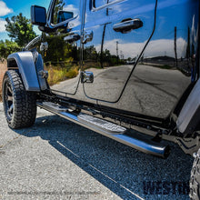 Cargar imagen en el visor de la galería, Westin 20-22 Jeep Gladiator PRO TRAXX 4 Oval Nerf Step Bars - Black