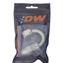 Cargar imagen en el visor de la galería, DeatschWerks 8AN Female Swivel 180-Degree Hose End PTFE (Incl. 1 Olive Insert)