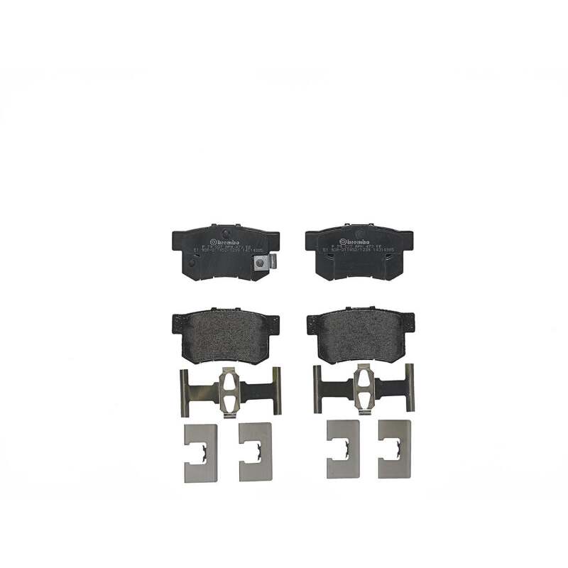 Brembo OE 07-13 Suzuki SX4/2012 SX4 Crossover PRIME Low-Met Brake Pad - Rear